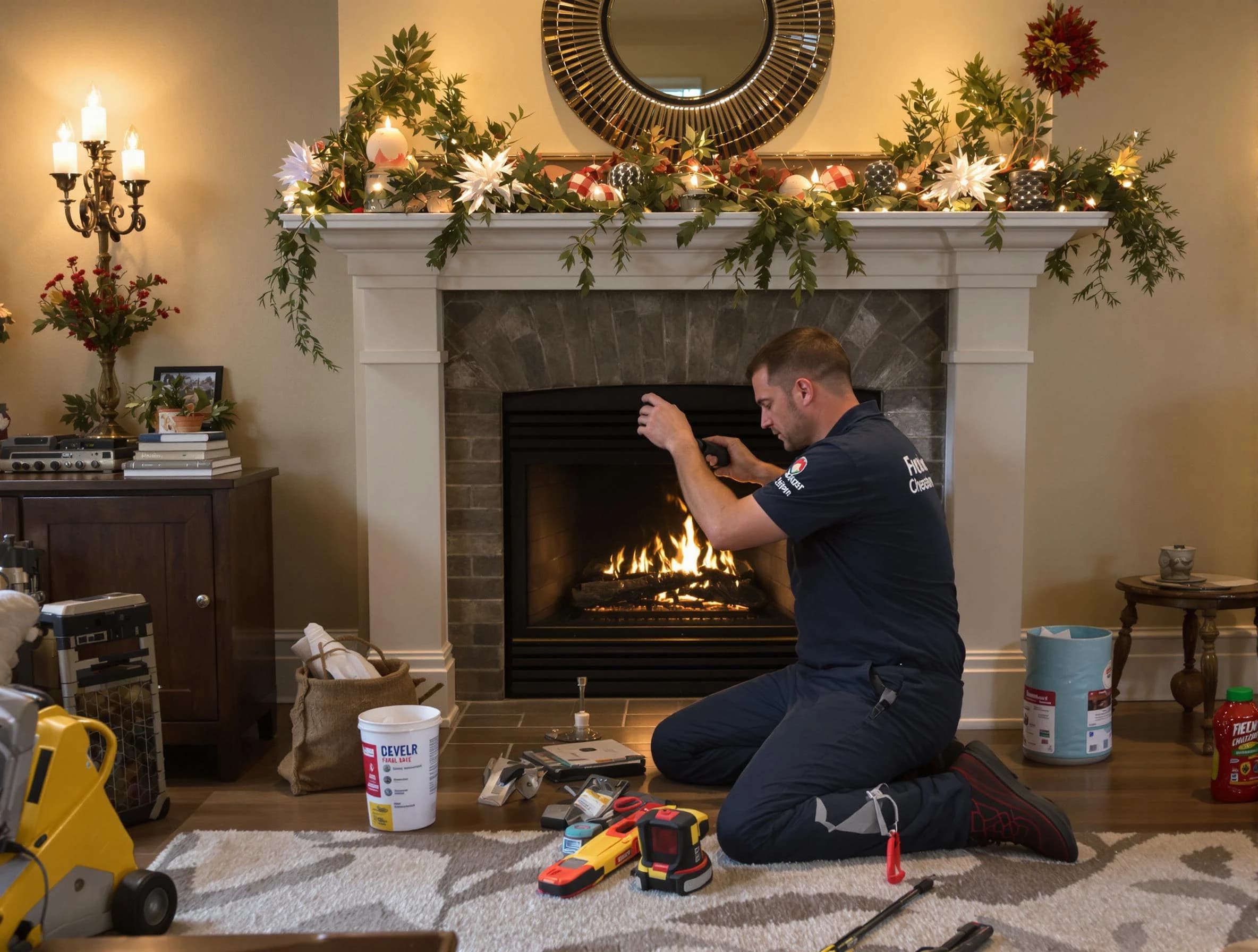 Kennedy Chimney Sweep offering fireplace maintenance services in Kennedy, PA