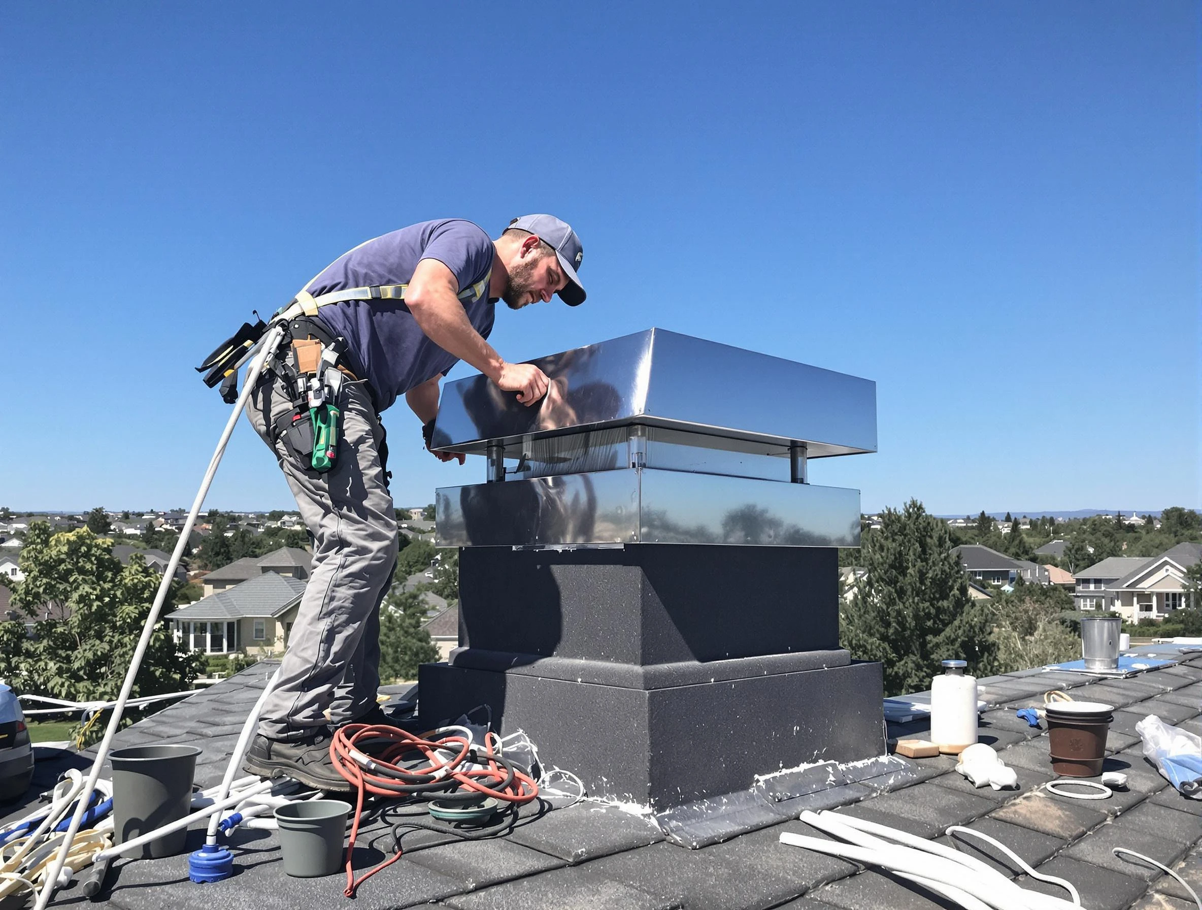 Chimney Cap Services service in Kennedy, PA